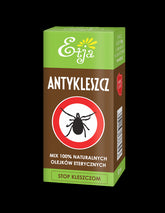 ETJA Antykleszcz - Mischung aus 100% natürlichen ätherischen Ölen 10ml - Biogo.de